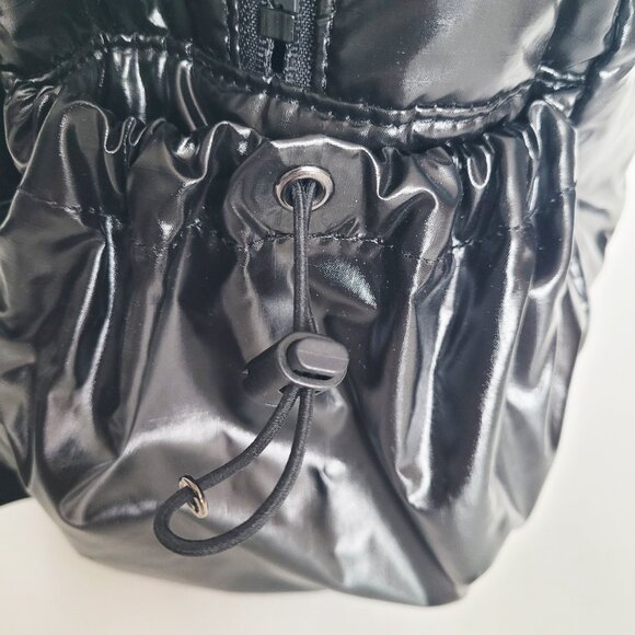 Yoshida & Co Porter Cire Collection Black Shiny Nylon Backpack - VGUC - Picture 7 of 15